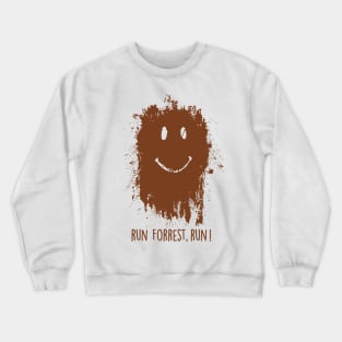 Run Forrest Gump Smile Crewneck Sweatshirt